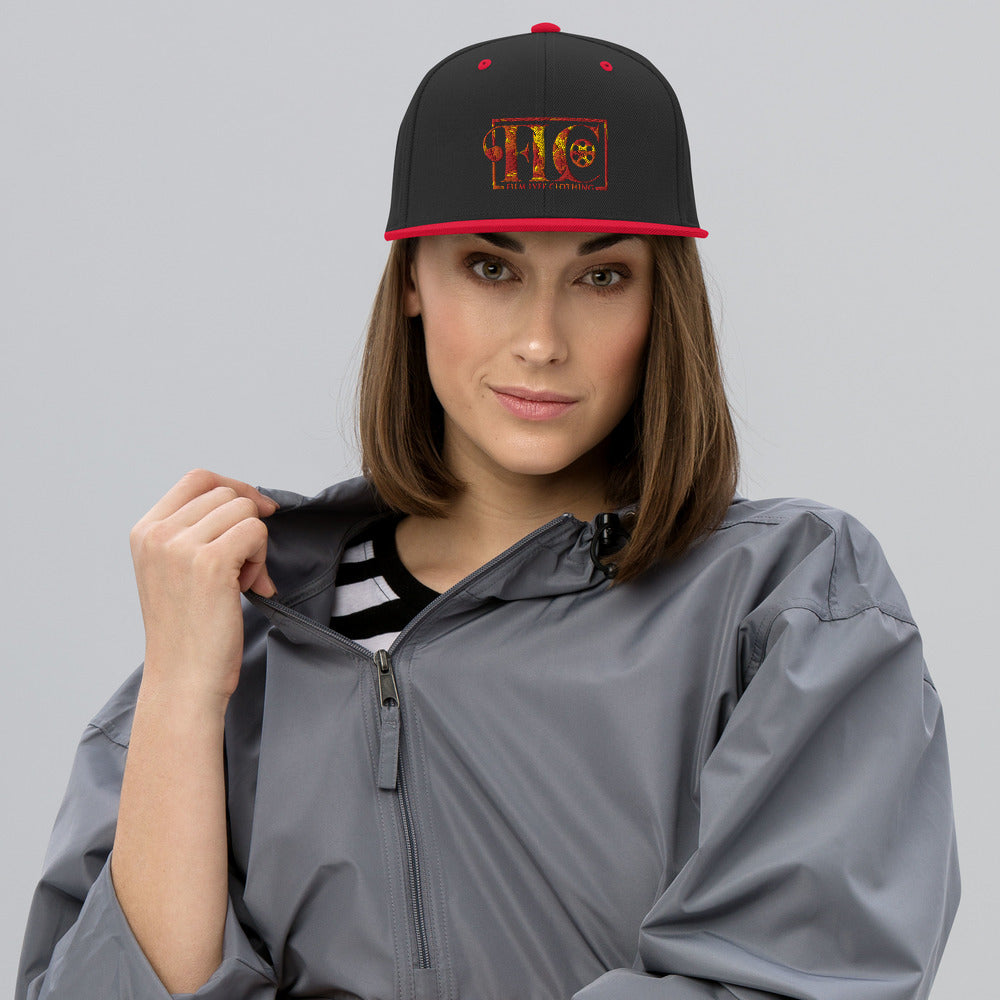 Film Lyfe Clothing Fire Logo Snapback Hat