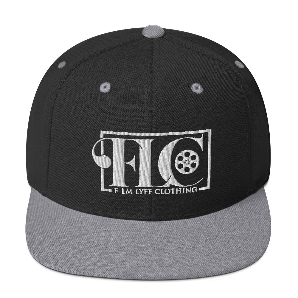 Film Lyfe Clothing White Logo Snapback Hat