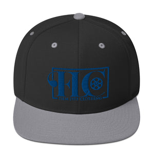 Film Lyfe Clothing Blue Logo Snapback Hat