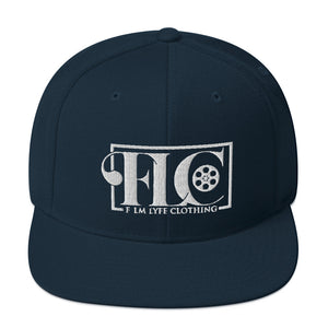 Film Lyfe Clothing White Logo Snapback Hat