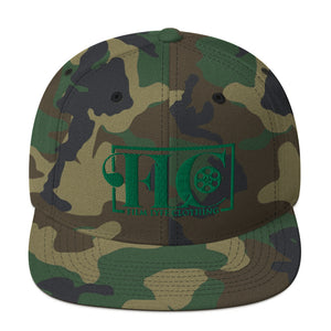 Film Lyfe Clothing Green Logo Snapback Hat