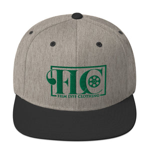 Film Lyfe Clothing Green Logo Snapback Hat