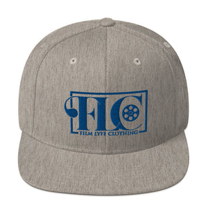 Film Lyfe Clothing Blue Logo Snapback Hat