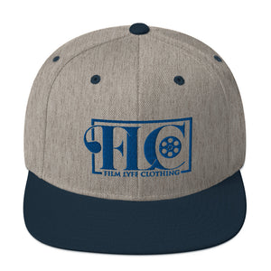 Film Lyfe Clothing Blue Logo Snapback Hat