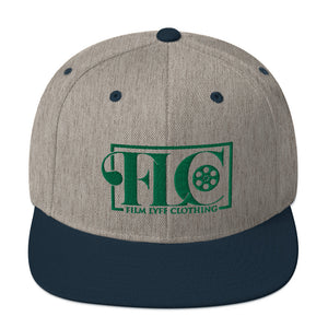 Film Lyfe Clothing Green Logo Snapback Hat