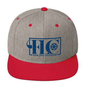 Film Lyfe Clothing Blue Logo Snapback Hat