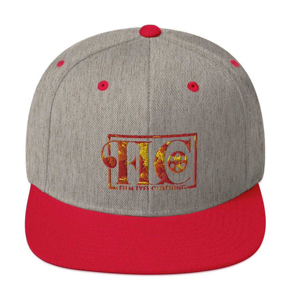 Film Lyfe Clothing Fire Logo Snapback Hat