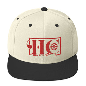 Film Lyfe Clothing Red Logo Snapback Hat