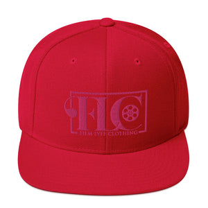 Film Lyfe Clothing Hot Pink Logo Snapback Hat