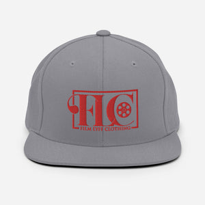 Film Lyfe Clothing Red Logo Snapback Hat