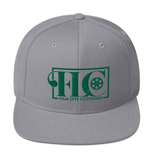 Film Lyfe Clothing Green Logo Snapback Hat