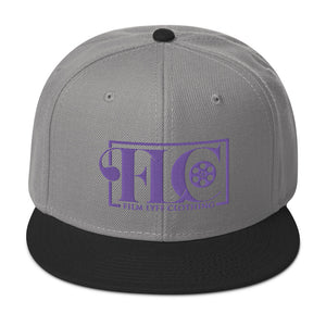 Film Lyfe Clothing Purple Logo Snapback Hat