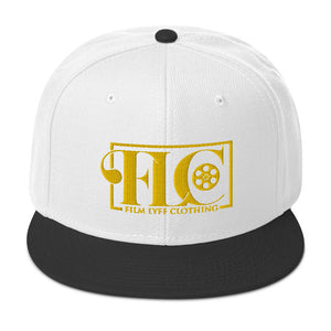 Film Lyfe Clothing Gold Logo Snapback Hat