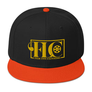 Film Lyfe Clothing Gold Logo Snapback Hat