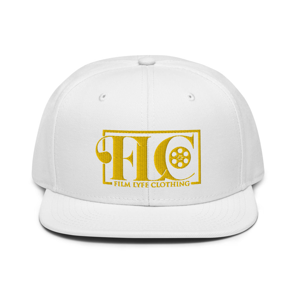 Film Lyfe Clothing Gold Logo Snapback Hat