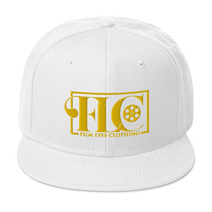 Film Lyfe Clothing Gold Logo Snapback Hat