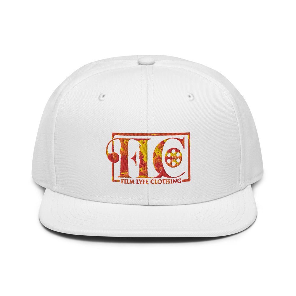 Film Lyfe Clothing Fire Logo 2 Snapback Hat