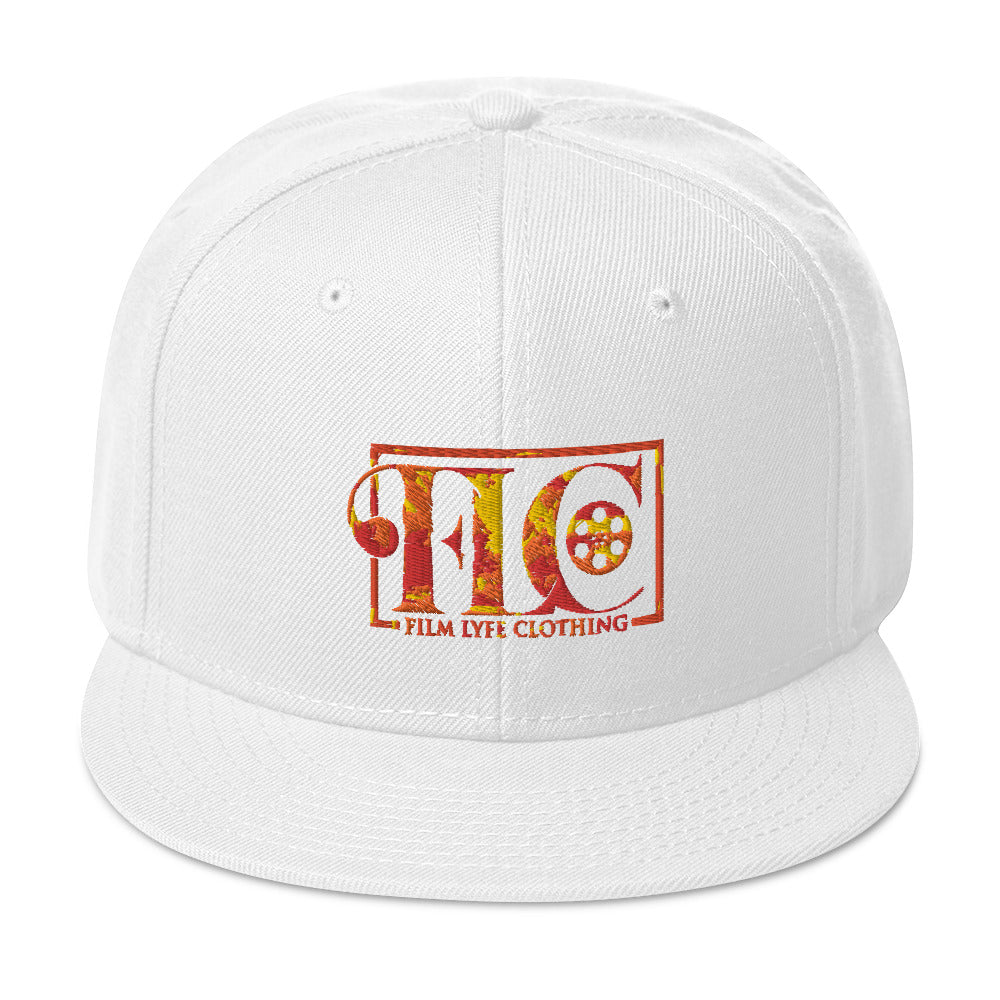 Film Lyfe Clothing Fire Logo 2 Snapback Hat